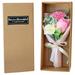 amousa Mother s Day Gift 3 Roses Soap Flower Carnation Bunch Gift Box