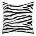 43x43cm Cushion Cover Pillow Covers Pillowcases Machine Washable Square Pillowcover Soft for Party Bedroom Bed Decorations Sofa black and white B 1