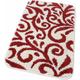 Emmevi Mv S.p.a. - Tapis Salle de Bain Doux Motif Floral Moderne Antidérapant Lavable Rouge - 50x80