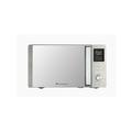 Continental Edison - Micro-ondes combiné CEMO25SG13S3 - Silver - 25 l - Porte Miroir - 1400 w