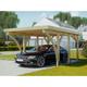 Carport Bois palerme 1 Voitures - 510 x 340 - Abris pour Voitures - Bois des Regions Nordiques