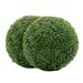 HANXIULIN 1PCS 11.02 Artificial Boxwood Topiary Balls Plant Wedding Decor Indoor/Outdoor Artificial Plant Ball Topiary Tree Substitute