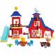 BIG 800057183 - BIG Bloxx Dino Ranch Clubhouse, 168-teilig, Baustein-Set - Big