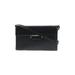 Yves Saint Laurent Leather Crossbody Bag: Pebbled Black Print Bags