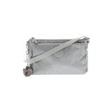 Kipling Crossbody Bag: Pebbled Gray Solid Bags