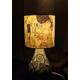 Klimt The Kiss V | Tree of Life | Collage Decoupage | Small Teardrop Table Lamp | Home Decor | Bedside Night Light | Gift
