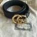 Gucci Accessories | Authentic Black Gucci Logo Double G Belt | Color: Black | Size: 90