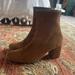 Free People Shoes | Free People Size: 40.5 Suede Ankle Boot | Color: Brown/Tan | Size: 10