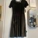 Lularoe Dresses | Lularoe Elegant Amelia Dress, Size Medium Nwt | Color: Black/Gold | Size: M