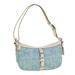 Coach Bags | Coach Chelsea Horse & Carriage Shoulder Bag | Color: Blue/White | Size: 13.5" W X 7.5" H X 3.5" D