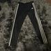 Adidas Bottoms | Adidas Girls Leggings Size Medium! | Color: Black/White | Size: Mg