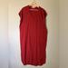 Free People Dresses | Fp Beach Free People Midi Dress W/ Pockets | Color: Red | Size: Xs