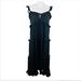 J. Crew Dresses | J.Crew Black Tiered Knit Keyhole Maxi Dress Size M Nwt | Color: Black | Size: M