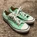 Converse Shoes | Converse Mint Green Low Top Shoes Sz 7 | Color: Green | Size: 7
