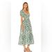 Free People Dresses | Free People Ellie Printed Maxi Dress - Medium. New W/O Tags | Color: Green | Size: M