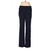 Nic + Zoe Casual Pants - High Rise: Blue Bottoms - Women's Size 8