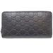 Gucci Accessories | Gucci Round Zipper Guccisima 307987 Long Wallet Leather Black 083444 | Color: Black | Size: Os