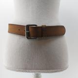 American Eagle Outfitters Accessories | Aeo American Eagle Outfitters Single Prong Buckle Brown Leather Belt Size 30 | Color: Brown | Size: Os
