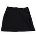 Athleta Shorts | Athleta Wrap Front Athletic Skort Solid Black Pockets Mid Rise Size 4 Stretch | Color: Black | Size: 4