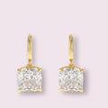 Kate Spade Jewelry | Kate Spade Stunning Square Huggies Earrings | Color: Gold | Size: Os