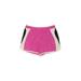 Adidas Athletic Shorts: Pink Print Activewear - Women's Size Medium