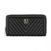 Victoria's Secret Bags | Nwt Victoria’s Secret Large Black Quilted Leather Wallet With Zip | Color: Black/Gold | Size: Os