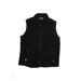 Lands' End Vest: Black Print Jackets & Outerwear - Kids Boy's Size Medium
