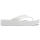 Crocs Damen Baya Plataform Flip Sandale, weiß, 37/38 EU