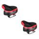 POPETPOP 2pcs E Bike Accessories Bike Seats for Women E-bikes Workout Gear Saddle Spring E Bikes Excersize Bike Exercise Bike Seat Wide Bike Seat Electric Bikes Pannier Driver Red