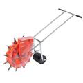 CUTTE Farmer Pushes Vegetable Seeder Planter Portable Hand Push Garden Seeder Tools, Precision Sowing Planter for Corn Soybean Peanut Wheat Beans,10 mouths