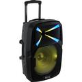 iHome Used iHPA-1500-LT 200W 15" Portable Powered Bluetooth Party Speaker with LED Lig IHPA-1500-LT