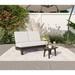 6-Piece Patio Set Solid Wooden Outdoor Sofa