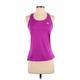 Adidas Active Tank Top: Purple Activewear - Women's Size X-Small