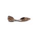 White House Black Market Flats: Brown Leopard Print Shoes - Women's Size 9 1/2 - Pointed Toe