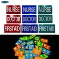 Patchs de broderie médicale de réolologie d'urgence Doctor NURSE Player Aid badges emblème