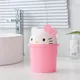 Mini petites poubelles Sanurgente Hello Kitty panier à ordures de bureau poubelle en plastique de