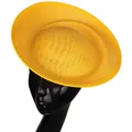 Fascinateurs ronds jaunes pour femmes base de chapeau de mariage accessoires de cheveux de