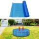 TarLII-Couverture de piscine solaire rectangulaire film isolant bleu feuille de protection