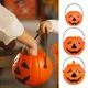 Mir à Bonbons en Plastique Portable Citrouille d'Halloween E27 Emballage Cadeau pour Enfant