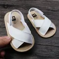 Chaussures d'été pour bébés filles sandales à semelle souple pantoufles anti-brûlure chaussures