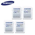 Samsung-Carte SD EVO Plus 32 Go SDHC V10 C10 64 Go U1 128 Go 256 Go SDXC V30 U3 Vitesse