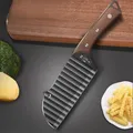 Couteau à pommes de terre à dents de loup couteau spécial couteau à ondulation des vagues de melon