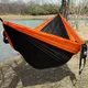 Hamac de Camping en plein air lit-balançoire Parachute en Nylon léger pour jardin voyage