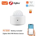 Tuya Zigbee-Mini détecteur de mouvement PIR capteur de mouvement humain détecteur infrarouge