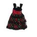 Bonnie Jean Special Occasion Dress: Black Argyle Skirts & Dresses - Kids Girl's Size 10