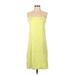 Adidas Active Dress - Shift: Yellow Solid Activewear - New - Women's Size Small