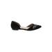 Simply Vera Vera Wang Flats: Slip-on Chunky Heel Casual Black Shoes - Women's Size 9 - Pointed Toe