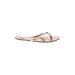 J.Crew Flip Flops: Gold Shoes - Women's Size 12 - Open Toe