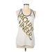 Nike Active Tank Top: White Activewear - Women's Size Medium