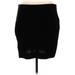 Simply Vera Vera Wang Casual Pencil Skirt Knee Length: Black Print Bottoms - Women's Size X-Large